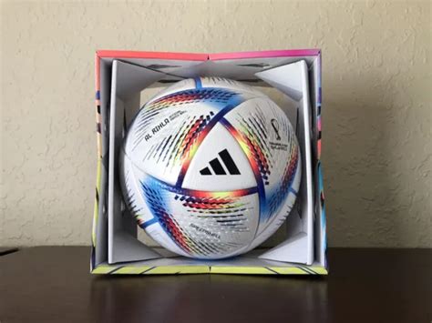 FIFA WORLD CUP 2022 Al Rihla Adidas Official Match Ball NEW H57783 EUR