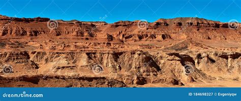 Herman Cav Canyon At Sunset South Gobi Mongolia Herman Tsav Canyon