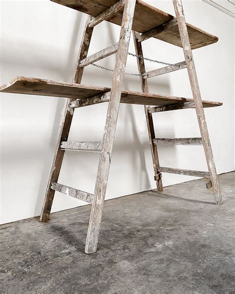 Vintage Ladder Shelf — East End Salvage