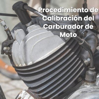 Cómo CALIBRAR un Carburador de Moto