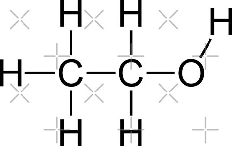 "Alcohol Chemical Formula" Stickers by karolinew | Redbubble