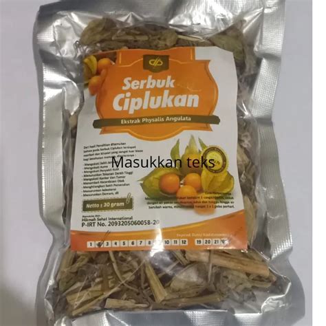 Daun Ciplukan Ekstrak Physalis Angulata Lazada Indonesia