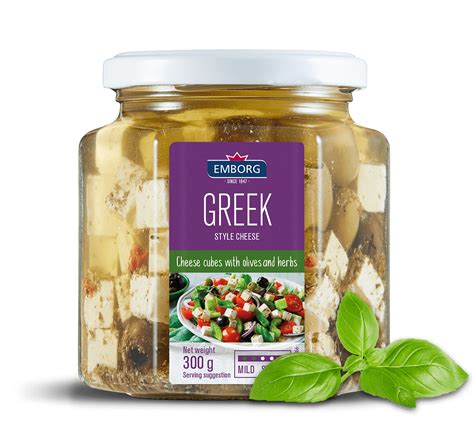 Greek Style Cheese w/Olives & Herbs - Emborg