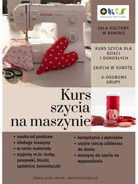 Kurs Szycia Na Maszynie Rada Banino