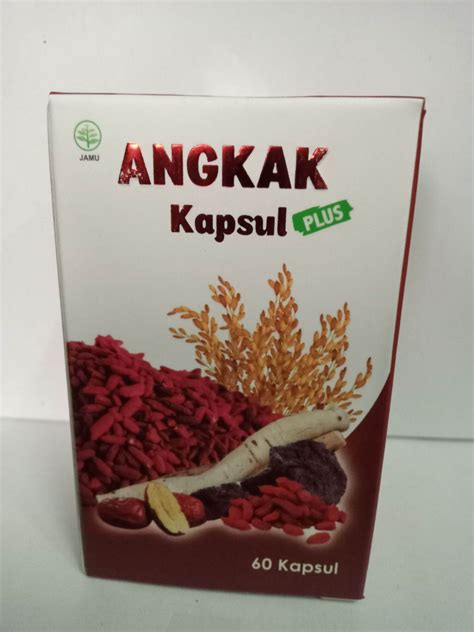 Obat Dbd Dan Tipus Tipes Kapsul Angkak Plus Beras Merah Lazada