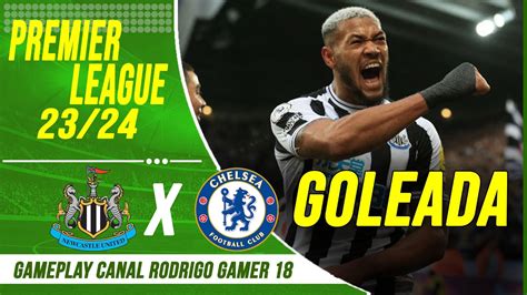 Goleada Newcastle X Chelsea Premier League Melhores