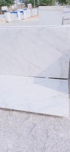 Slab Pista White Marble Thickness 15 20 Mm At Rs 45 Square Feet In