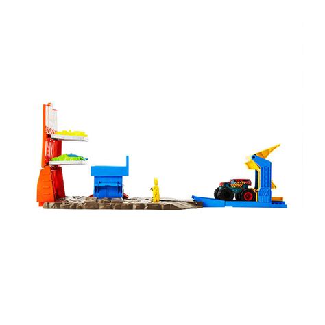 Hot Wheels Monster Trucks Patlama İstasyonu Oyun Seti Kırtasiye Dünyası