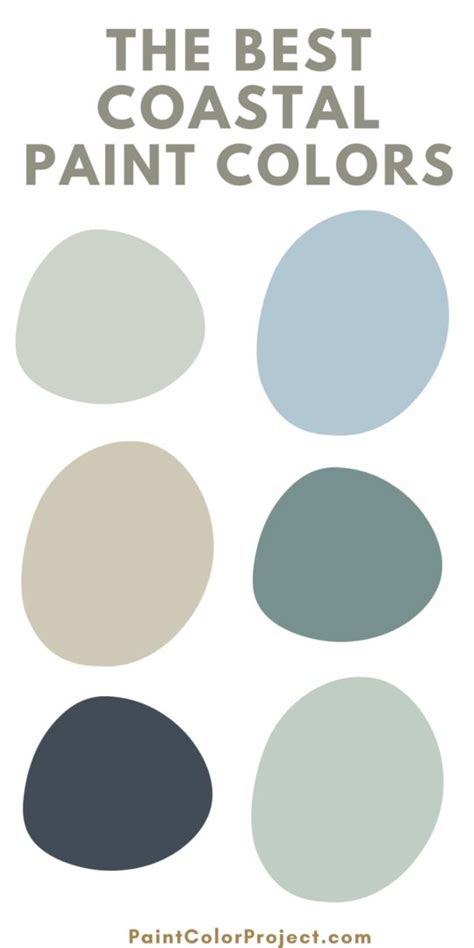 The Best Coastal Paint Colors For A Beachy Vibe The Paint Color Project