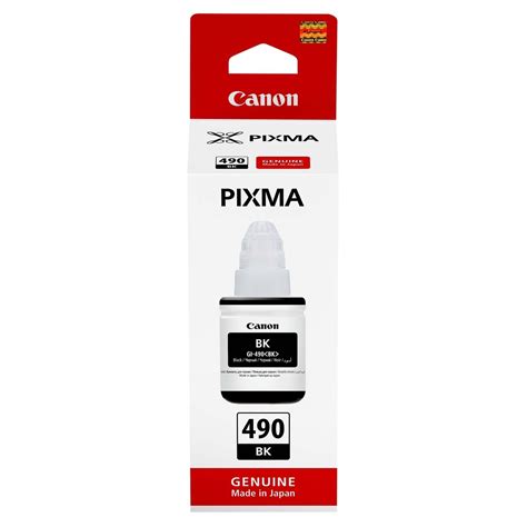 Canon Gi 490 Black Ink Bottle 0663c001 Buy Best Price In Uae Dubai