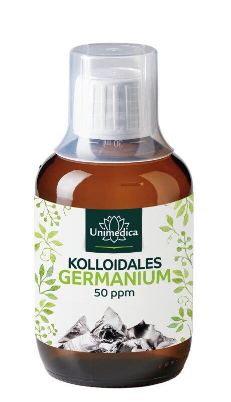 Kolloidales Germanium Ppm Ml Von Unimedica Hochreines