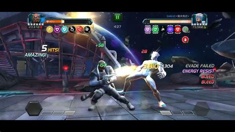 Mcoc Aw Season 38 ¤the¤ Vs Ualv Quicksilver Boss Fight Youtube