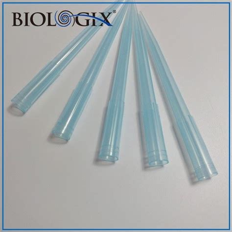 Disposable 1000μL Blue Transparent Pipette Tips Manufacturers and