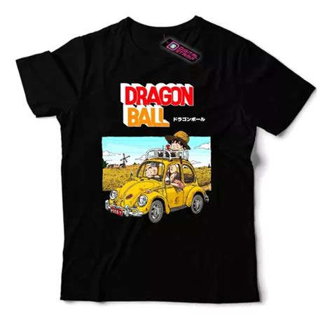 Remera Goku Vw Beetle Dragon Ball Z Anime Db Dtg Premium En Venta En