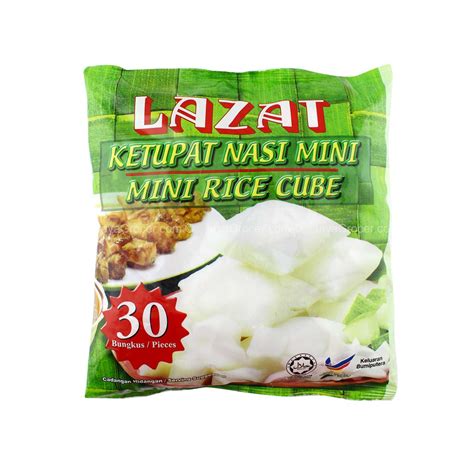 Nasi Impit Ketupat Mini Rice LAZAT 30 Packs X 20g Shopee Singapore