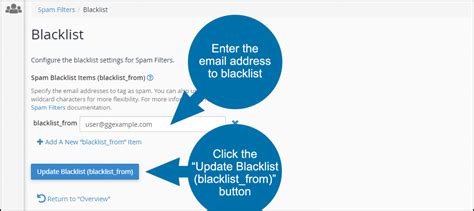 How To Blacklist Email In Cpanel Spam Filters