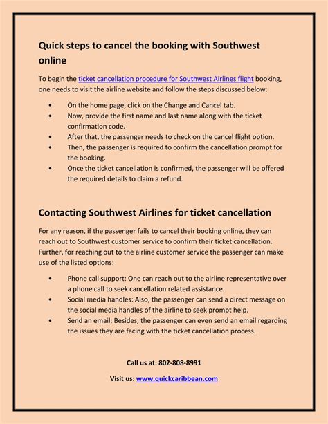 PPT How To Cancel Southwest Airlines Booking PowerPoint Presentation