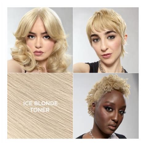 L Oreal Paris Feria Power Toner Demi Permanent Anti Brass Ice Blonde Ct Qfc