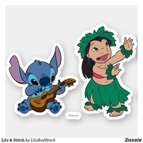 Lilo Stitch Sticker Lilo And Stitch Disney Sticker Stitch Disney