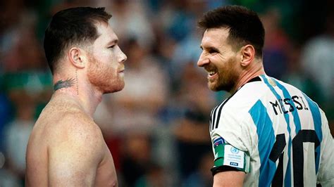 Se pudrió todo Canelo Álvarez amenazó a Messi por un gesto que tuvo