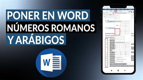 Cómo poner en MICROSOFT WORD números romanos y arábigos Muy Fácil