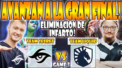 TEAM LIQUID VS TEAM SECRET BO3 GAME 3 NISHA VS MATUMBAMAN THE