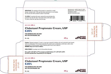 Clobetasol Cream Fda Prescribing Information Side Effects And Uses