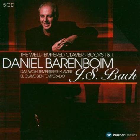 Daniel Barenboim The Well Tempered Clavier Books I Ii Johann