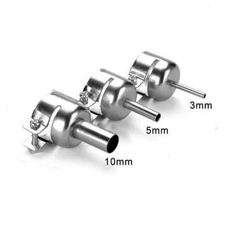 3 Pieces Replacement Nozzles For Smd Rework Station Hot Air Gun ARAMARKET