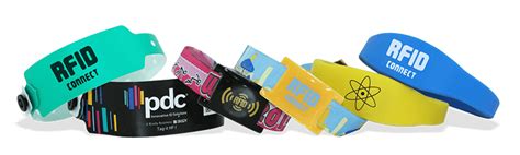 Customisable RFID Wristbands For Events PDC