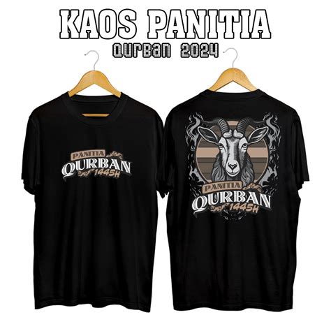 Jual Kaos Kata Panitia Qurban Baju Idul Adha T Shirt Kaos