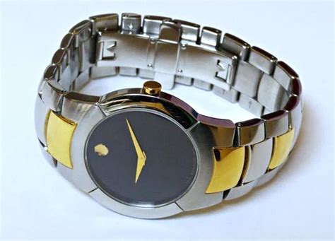 At Auction Movado Museum Two Tone Watch