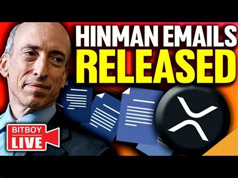 XRP Vs. SEC Reaches HUGE Milestone! (Secret Hinman Emails Revealed)