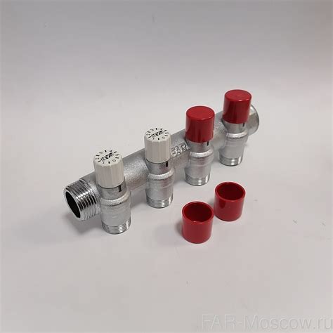Купить FAR FK 3921 - Коллектора с запорно-балансировочными вентилями, с ...