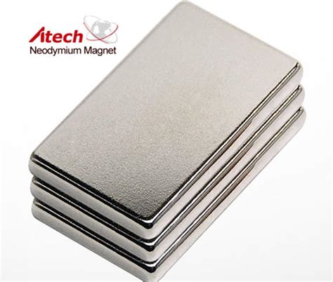 Large 1 Inch X1/2 Inch X1/4 Inch N42 Square Conveyor Belt Magnet For Sale 