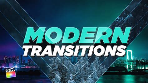 Modern Transitions For Final Cut Pro X Youtube