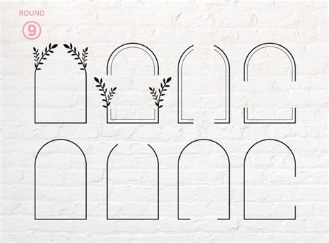 Arch Split Svg Png Dxf Eps Pdf Etsy