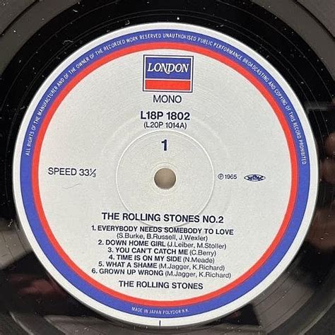 Rolling Stones No Lp London Waxpend Records