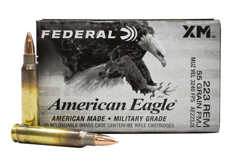 Federal Rem Gr Fmj Bt American Eagle Box Sportsman S