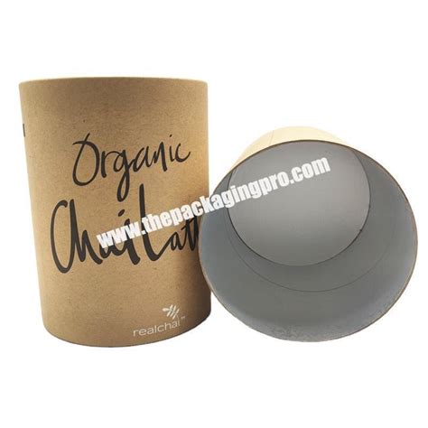 Biodegradable Cardboard Paper Tube Large Round Cardboard Box With Lid