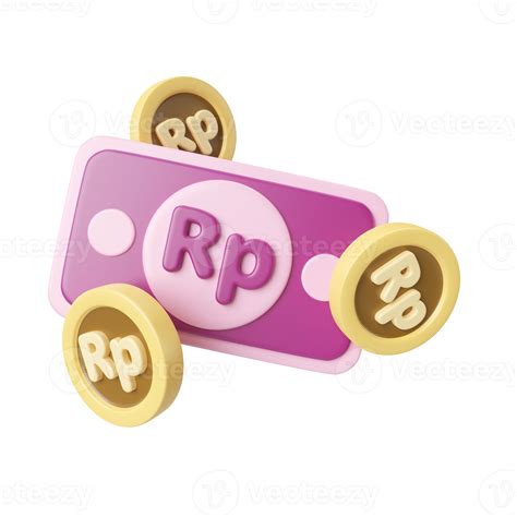 Rupiah Money 3d Illustration Icon 20915194 Png