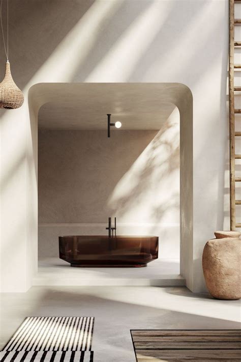 Borghi Oval Bathtub In Cristalmood Antonio Lupi Baths Interior