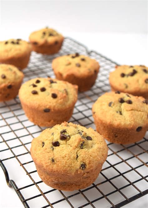 Healthy Chocolate Chip Muffins Paleo Gluten Free Tastythin