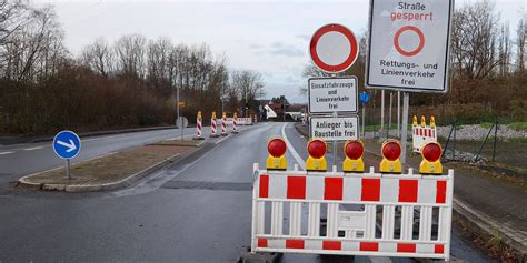 Vollsperrung der Erich Ollenhauer Straße hat bald ein Ende