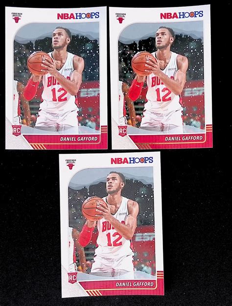 Daniel Gafford Lot Nba Hoops Holiday Rc Rookie Bulls