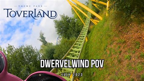 Dwervelwind Toverland K Back Row Pov Youtube