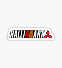 Ralliart Stickers | Redbubble