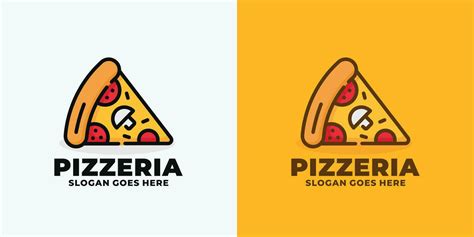 Pizza logo design vector illustration 31699864 Vector Art at Vecteezy