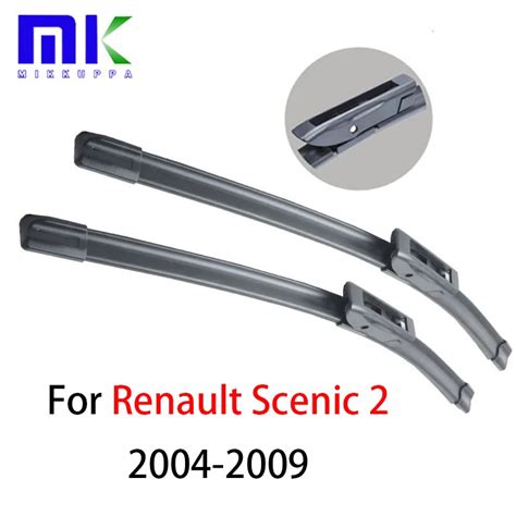 Wiper Blades For Renault Scenic II 2004 2005 2006 2007 2008 2009 Pair