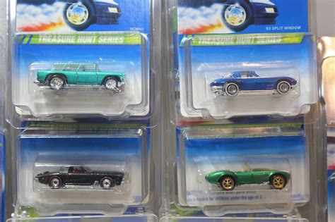 Hot Wheels Treasure Hunt Complete Set Camaro Vw Bug Are In Coval Displays Cases Etsy